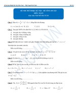 đề thi đánh giá năng lực vào đại học quốc gia hà nội môn toán