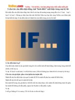 5 cấu trúc câu điều kiện tiếng Anh kinh điển xuất hiện trong mọi kỳ thi