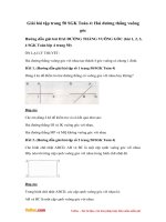 Giải bài tập trang 50 SGK Toán 4: Hai đường thẳng vuông góc