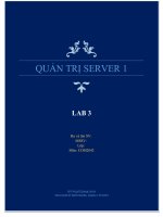 Quản trị server 1 COM2042 Lab3