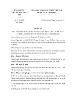 Thông tư 07/2016/TT-BLĐTBXH về việc thực hiện công tác an toàn, vệ sinh lao động đối với cơ sở sản xuất, kinh doanh