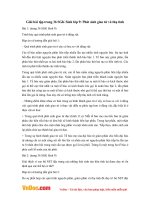 Giải bài tập trang 36 SGK Sinh lớp 9: Phát sinh giao tử và thụ tinh