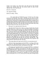 NÂNG CAO NĂNG LỰC ĐỘI NGŨ CÁN BỘ QUẢN TRỊ NGUỒN NHÂN LỰC TRONG MỘT SỐ TẬP ĐOÀN KINH TẾ NHÀ NƯỚC TRƯỚC YÊU CẦU TÁI CƠ CẤU