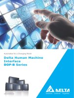 Catalogue HMI Delta DOP-B