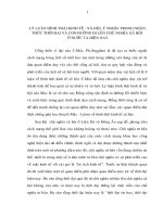 TIỂU LUẬN TRIẾT học   lý LUẬN HÌNH THÁI KINH tế xã hội   ý NGHĨA TRONG NHẬN THỨC về THỜI đại HIỆN NAY và CON ĐƯỜNG đi lên CHỦ NGHĨA xã hội ở VIỆT NAM