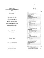 Thực trạng và giải pháp nâng cao tính hiệu quả của hệ thống kiểm soát nội bộ tại các doanh nghiệp vửa và nhỏ ở Tỉnh Lâm Đồng hiện nay
