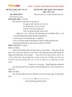 Đề thi thử THPT Quốc gia năm 2017 môn Ngữ văn trường THPT Chu Văn An, Đắk Lắk