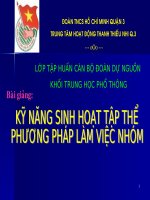 Ky nang lam viec nhom