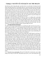 CHƯƠNG 4 NGUYÊN TẮC BẢO QUẢN SAU THU HOẠCH