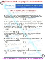 phương pháp giởi bài tập hoán vị gen 