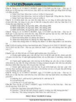 đề thi vật lý khối THCS118