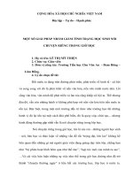 Sáng kiến kinh nghiệm tiểu học một số giải pháp nhằm giảm tình trạng học sinh nói chuyện riêng trong giờ học