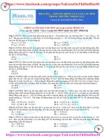 chuyển động của con lắc đơn trong trường trọng lực phần 1 