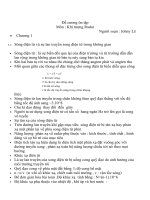 Đề cương ôn tập Môn : Khí tượng Radar