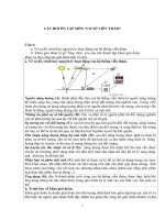 CÂU HỎI ÔN TẬP MÔN “CƠ SỞ VIỄN THÁM”