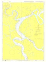 BA Chart 1036 Hải đồ anh  Ho Chi Minh City and Approaches
