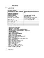 ôn tập tiếng anh 4 buổi 2