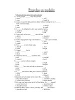 MODAL VERBS   tiếng anh 12   đặng thanh tâm 