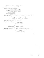 Phân loại và phương pháp giải các dạng toán đại số 10 phần 2 