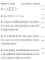 đề thi vào lớp 6 môn toán  7