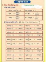 các công thức toán học phải nhớ  6