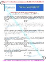 con lắc đơn tích điện dao động trong trường điện từ phần 3 