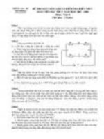 đề thi vật lý khối THCS 15