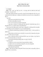 ĐỀ CƯƠNG ÔN TẬP HỌC PHẦN: ĐÁNH GIÁ ĐẤT