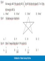 đề thi vào lớp 6 môn toán  3