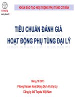 A12  tieu chuan danh gia HDPT dai ly 2015