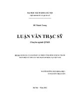 Đánh giá và giải pháp cải thiện tình hình áp dụng thanh toán điện tử cho các nhà mạng di động tại việt nam 
