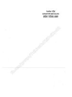 Thần tốc luyện đề THPT 2016 môn tiếng anh phần 1