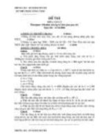 đề thi vật lý khối THCS 8