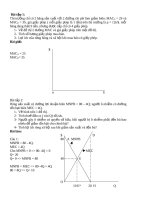 Bài tập kinh tế tài nguyên và môi trường (có lời giải)