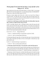 Phương pháp kế toán doanh thu bán hàng và cung cấp dịch vụ - TK 511