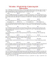 13 thi online   PP giải bài tập về phản ứng tách hidrocacbon 