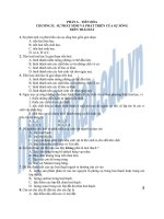 20 bài tập trắc nghiệm sinh học   phần tiến hóa – sự phát sinh và phát triển sự sống trên trái đất 