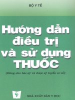 Giáo Trình Hướng Dẫn Điều Trị Và Sử Dụng Thuốc