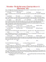 20 thi online   ôn tập đại cương về hóa học hữu cơ và hiđrocacbon   đề 1 