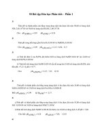 50 bài tập hóa học phân tích – phần 1 