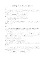 50 bài tập hóa học phân tích – phần 2 