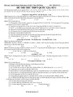 de thi thu thpt quoc gia mon hoa hoc truong dai hoc y duoc hai phong de 1 