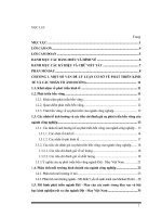 Thực trạng và một số giải pháp phát triển công nghiệp dệt   may việt nam đến năm 2020 