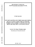 Xây dựng hướng dẫn triển khai hệ thống quản lý năng lượng cho các doanh nghiệp công nghiệp và hướng dẫn thí điểm cho một đơn vị ngành xi măng 