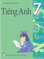 Tiếng anh 7  Nhà xuất bản Giáo Dục