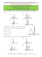 CHU DE 5 KHẢO SÁT VÀ VẼ ĐỒ THỊ CO DAP AN