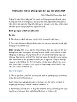 Hướng dẫn  mới về phòng ngừa đột quy tiên phát