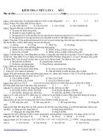 DE KIEM TRA HOA LOP 12 