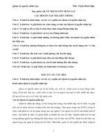 Bài tập quản trị nhân lực kèm đáp án