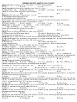 6 hidrocacbon không no 